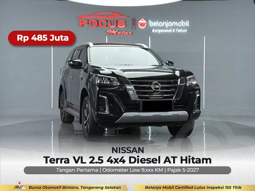 [ GARANSI 5THN 4x4 KM 9RB ] Nissan Terra VL 2.5 Diesel 2023/2024/2025