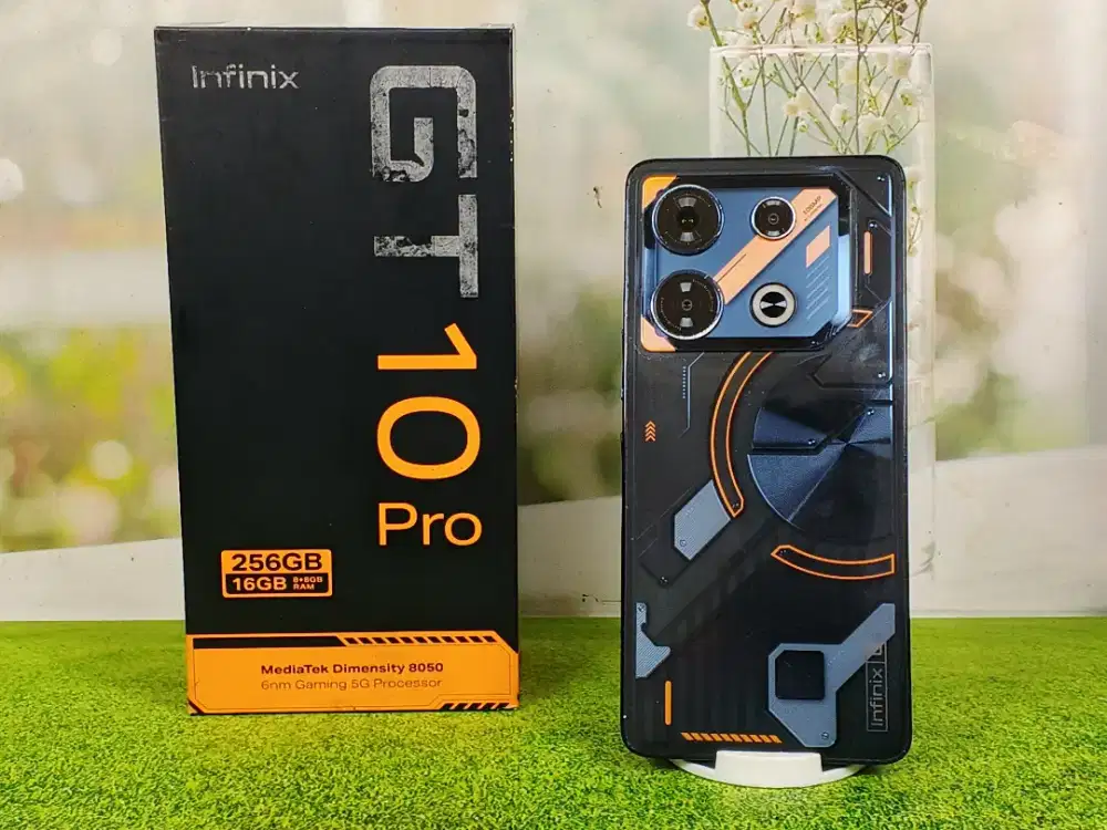 INFINIX GT 10 Pro 5G NFC Ram 8GB+256GB Mulus fullset
