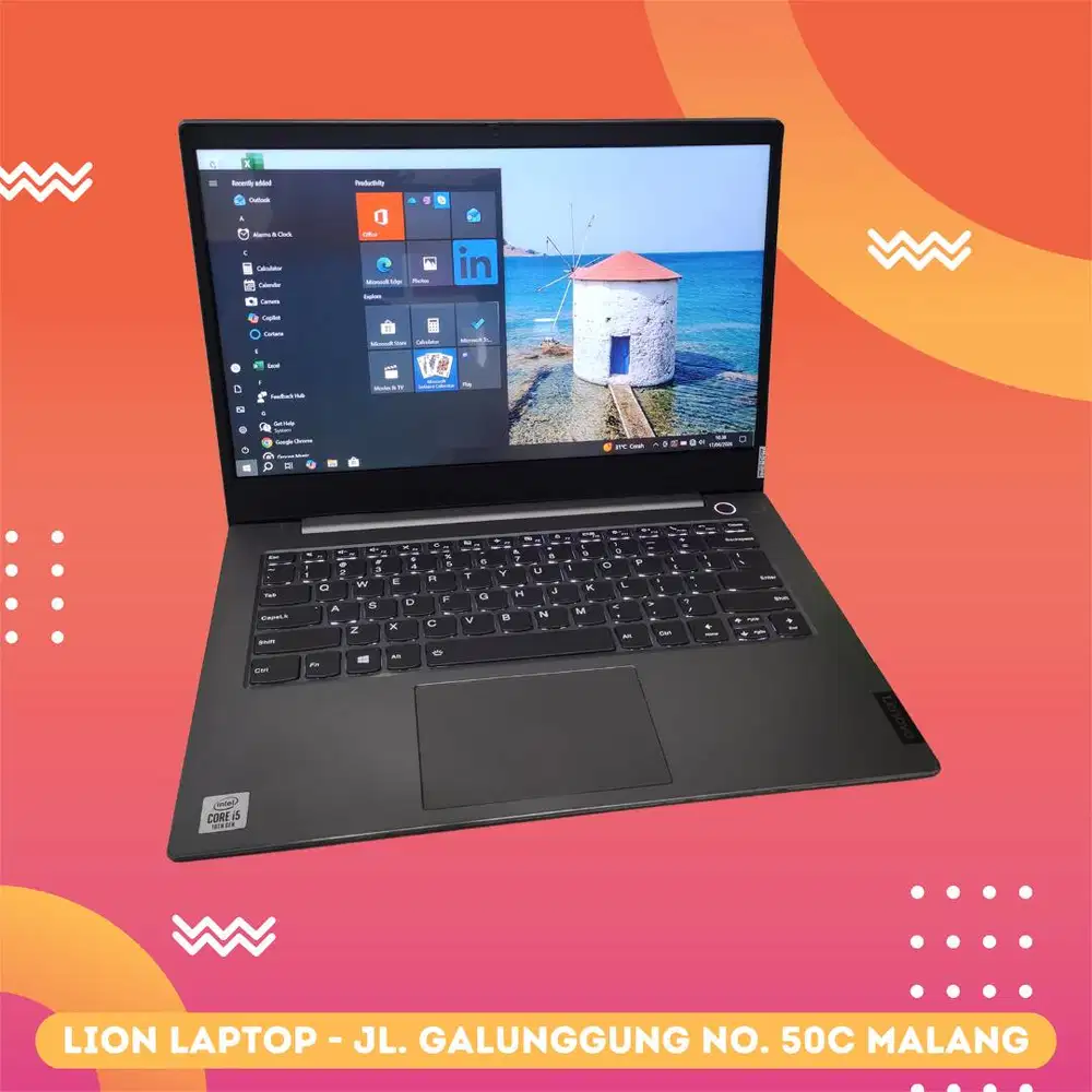Core i5 Gen 10 SSD 256GB Slim Lenovo Thinkbook 14-IML [29|10]