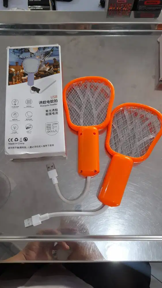 Raket Nyamuk USB Rechargeable