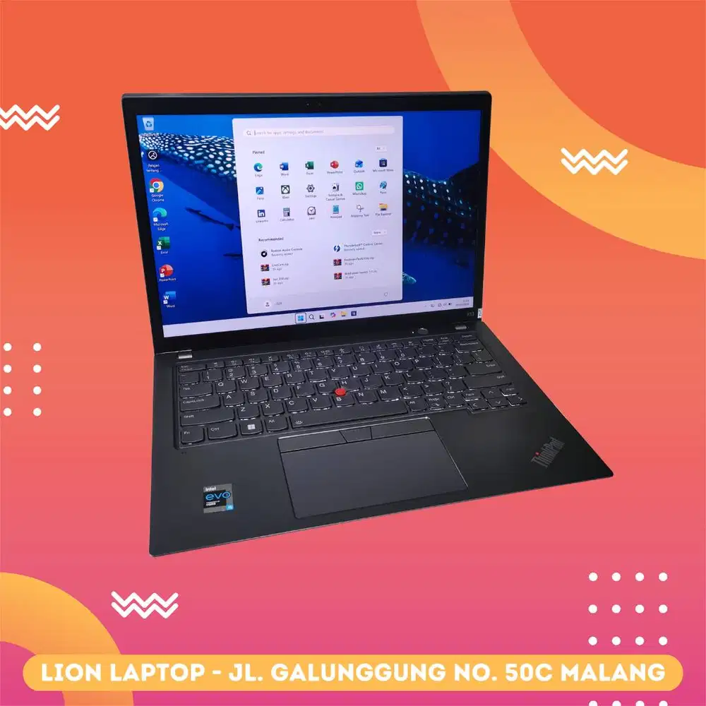 RAM 16GB i5 Gen 11 Body Auminium Lenovo Thinkpad X13 [29|10]