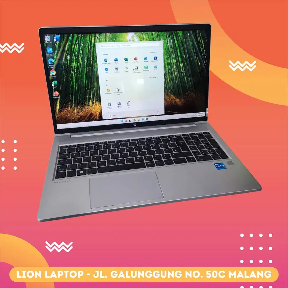 i5 Gen 11 Layar 15inch 8/256 HP Probook 450 G8 [29|10]