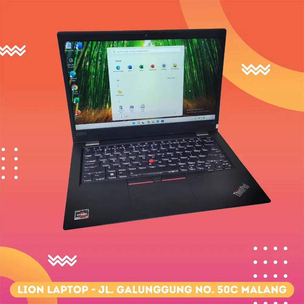 RAM 16GB Ryzen 7 5850U (8 CORE) Lenovo Thinkpad L13 [29|10]