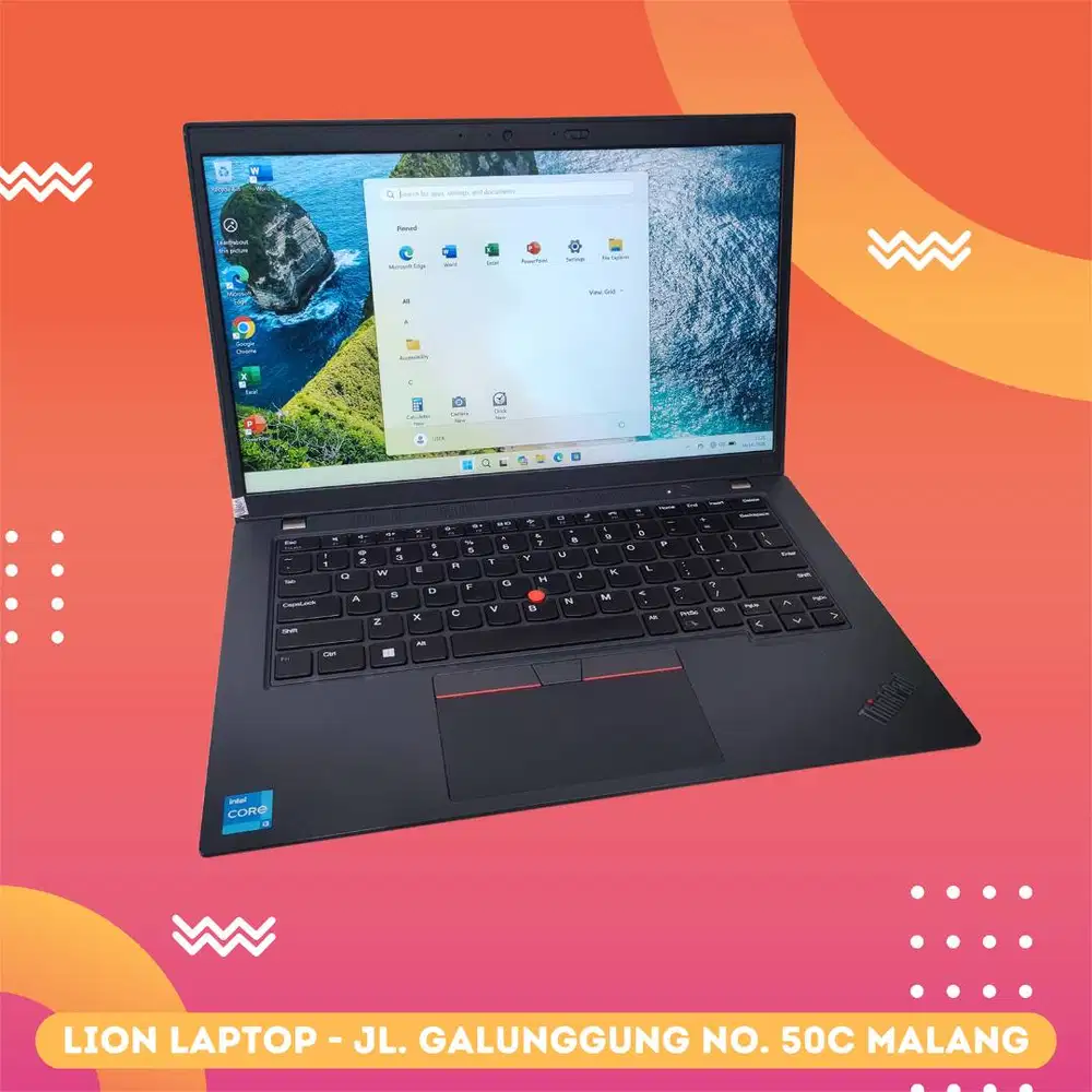 RAM 16GB Core i3 Gen 12 Lenovo Thinkpad L14 [29|10]