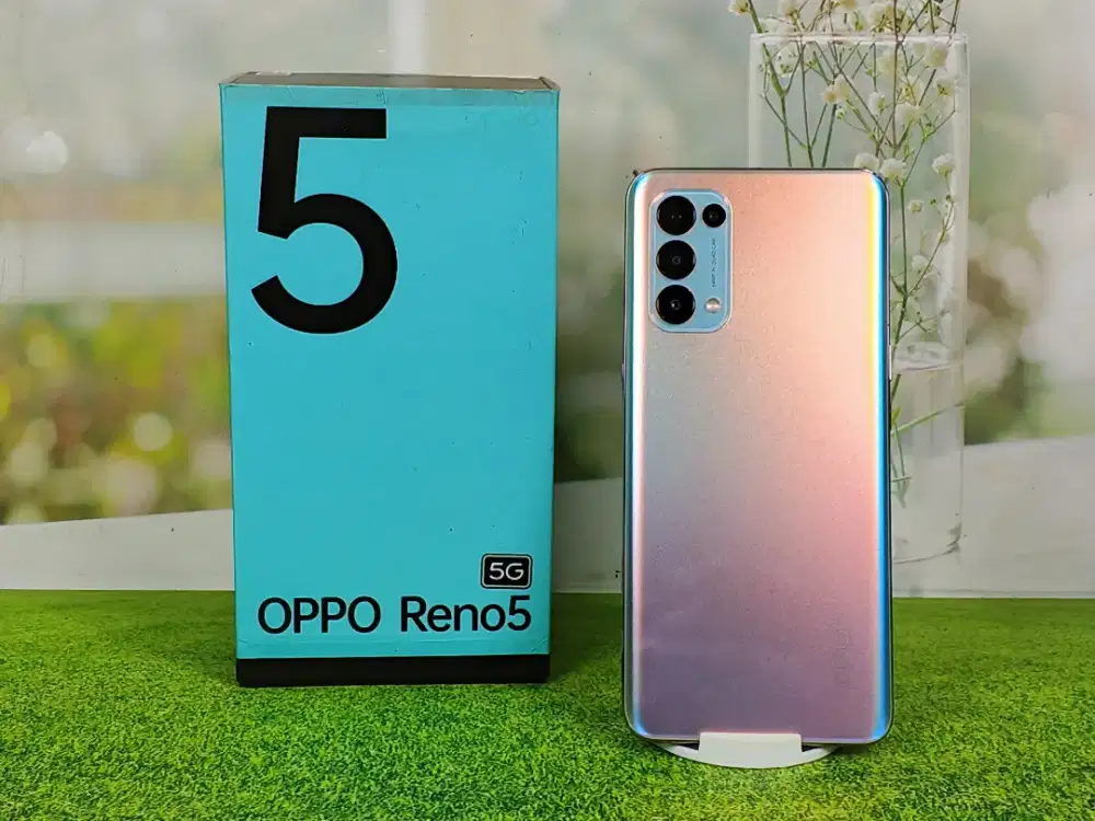 Oppo Reno 5 5G NFC Ram 8GB+128GB fullset