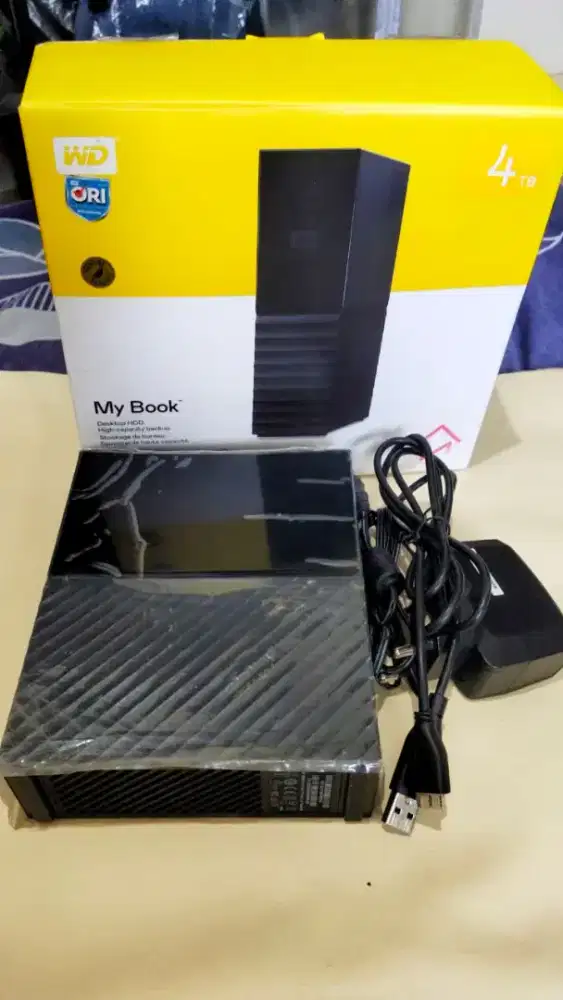 Hardisk Eksternal WD My Book 4TB 100/100
