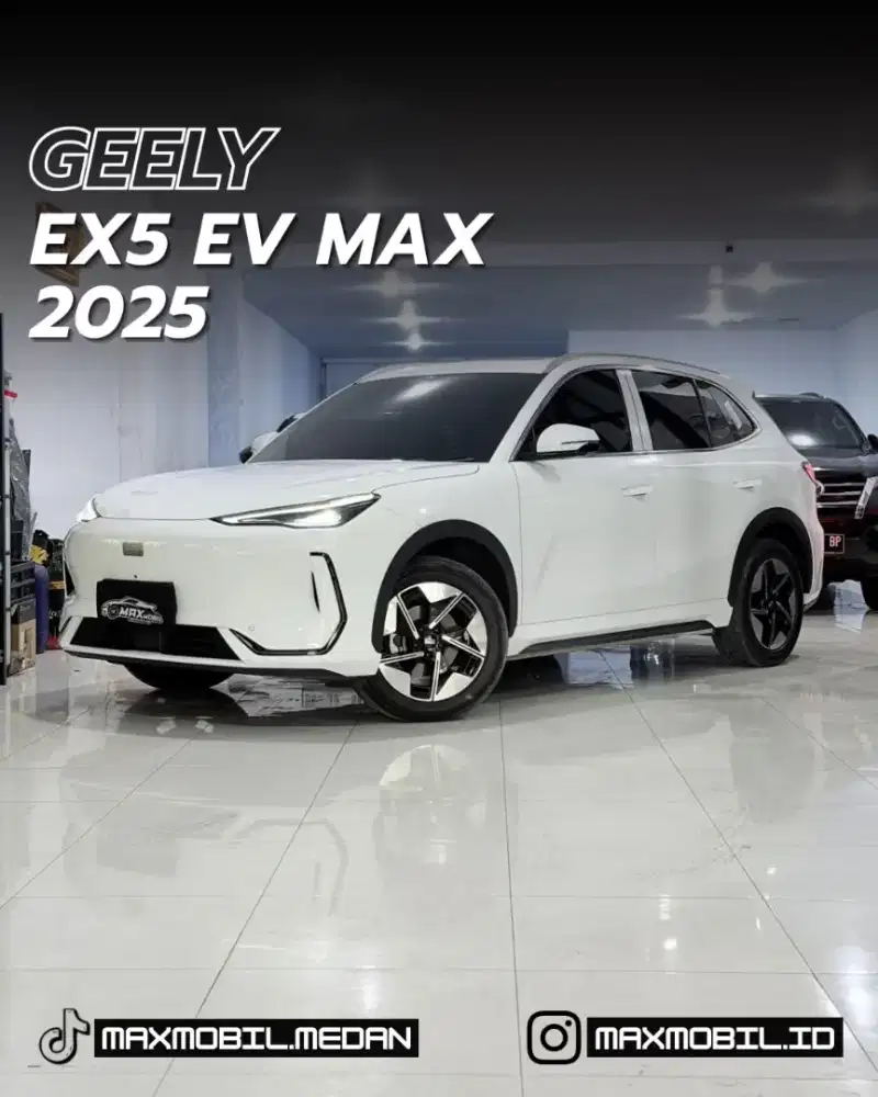 [ODO 3RB‼️] GEELY EX5 EV MAX AT 2025 pemakaian 2026