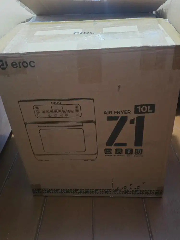 EROC Z1 Air Fryer kapasitas 10L fullset