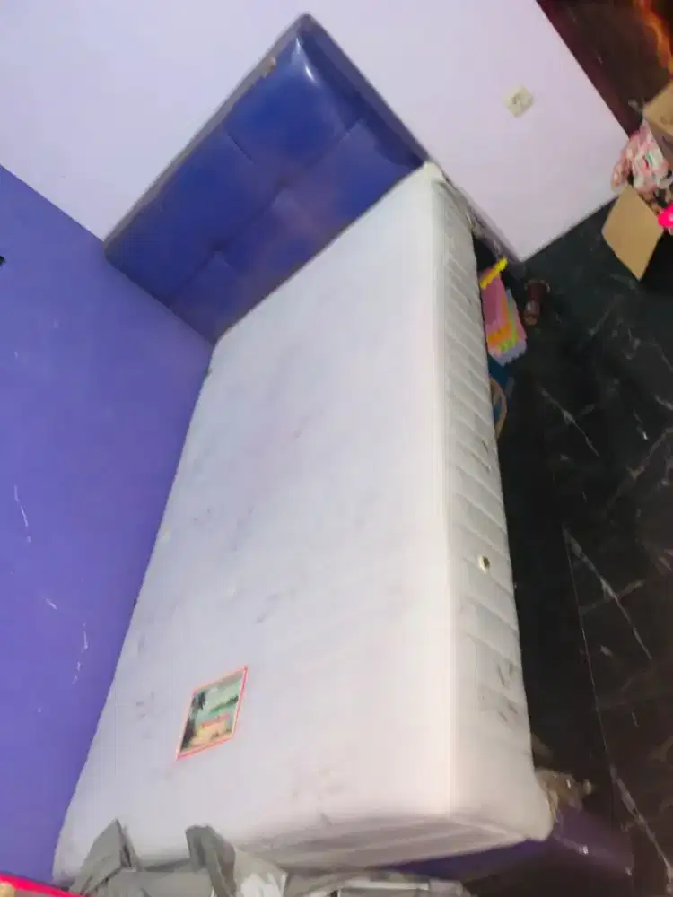 Kasur single bed ukuran 120 ungu