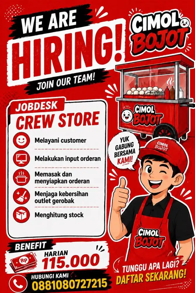Penjaga Outlet Cimol