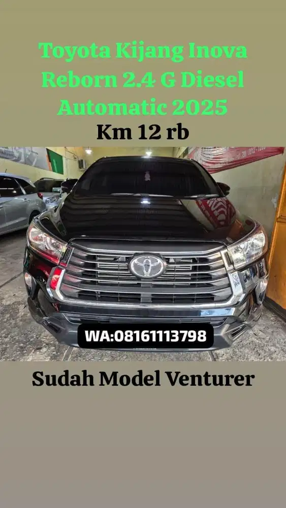 Kijang Inova 2.4 G Diesel Model Venturer 2025 Matic