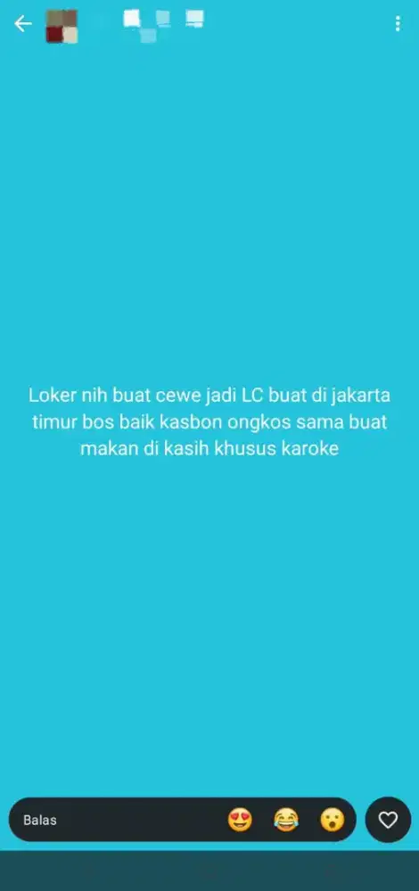 LOKER CEWE urgent