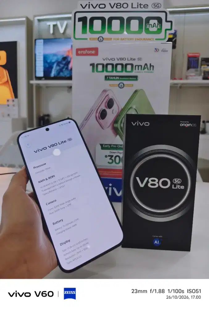 V80Lite PO gratis kuota 6bln!