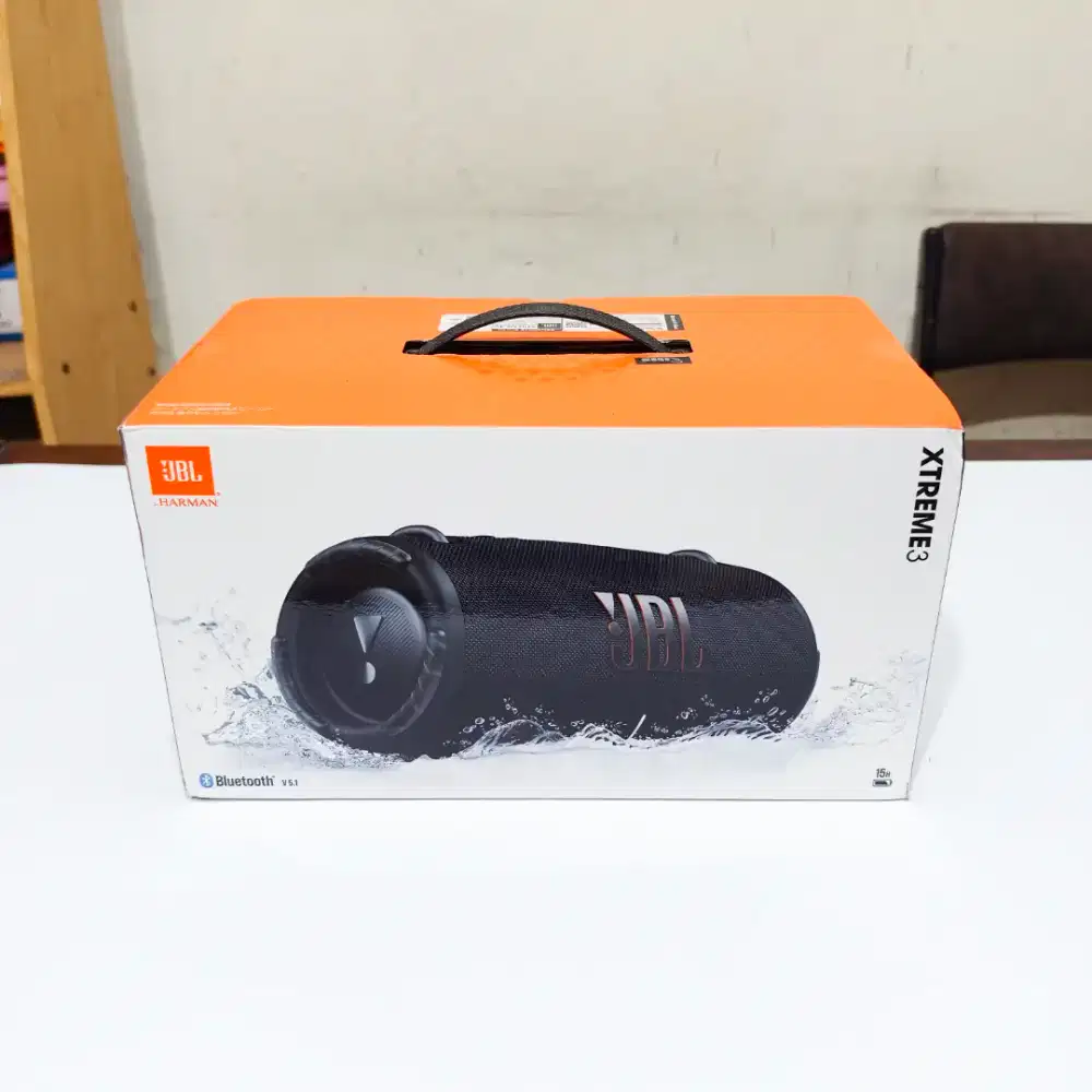 Speaker JBL Xtreme Extreme 3 Xtreme3 Original New Segel Black / Hitam