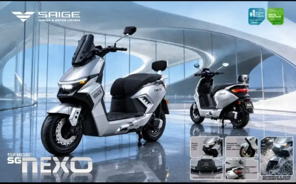 Kredit sepeda listrik Saige gratis 1x-2xcicilan