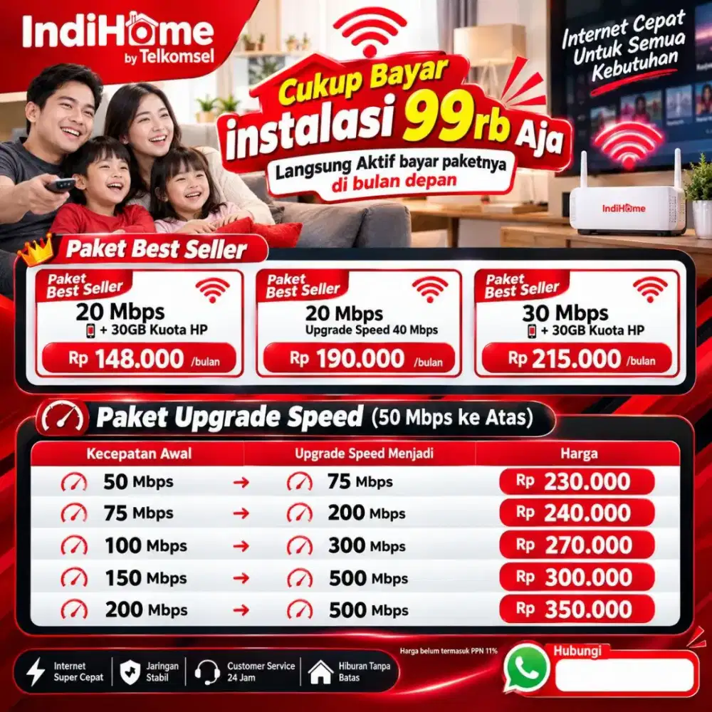 Wifi Indihome Area bandung