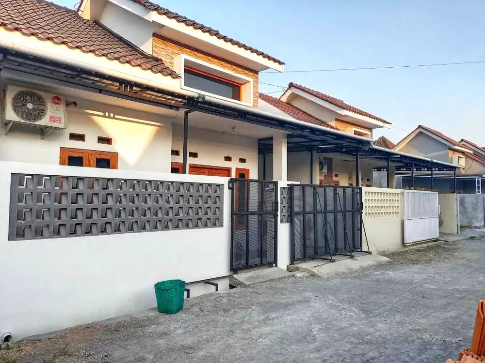 Perumahan di Gumpang Sukoharjo, Cluster minimalis. Bs KPR