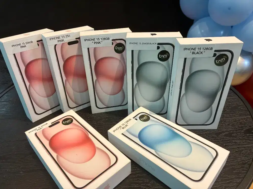 IPHONE 15 128GB NEW GARANSI RESMI IBOX TAM KODE PA/A SEGEL 100% ORI