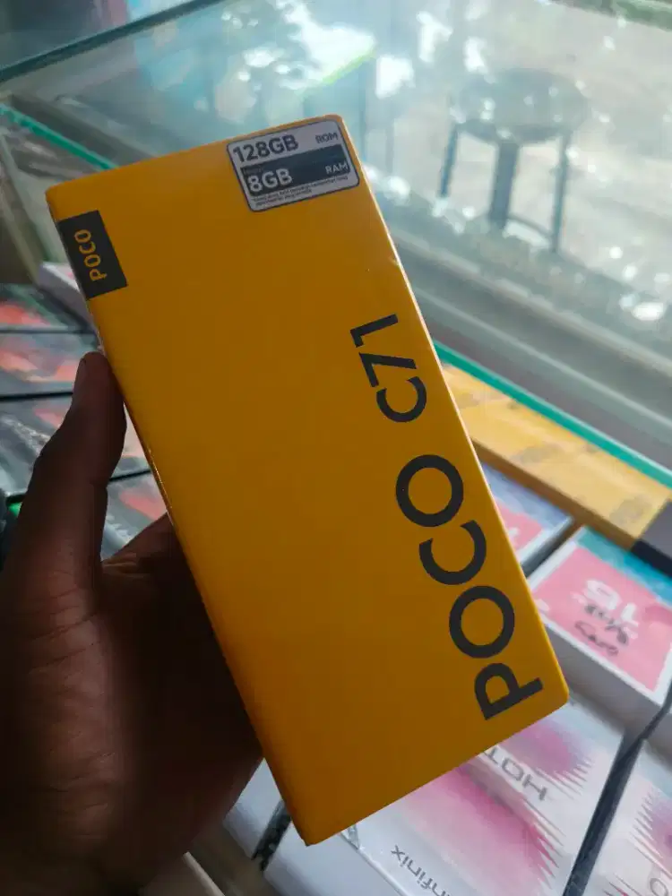 New Poco c71 ram4/128 garansi resmi 1 tahun