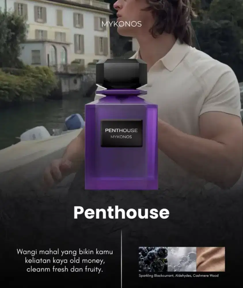 Parfum pria Mykonos dan velixir