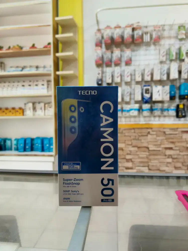 Tecno Camon 50 Pro 5G 8/256 Promo terbatas bisa Kredit
