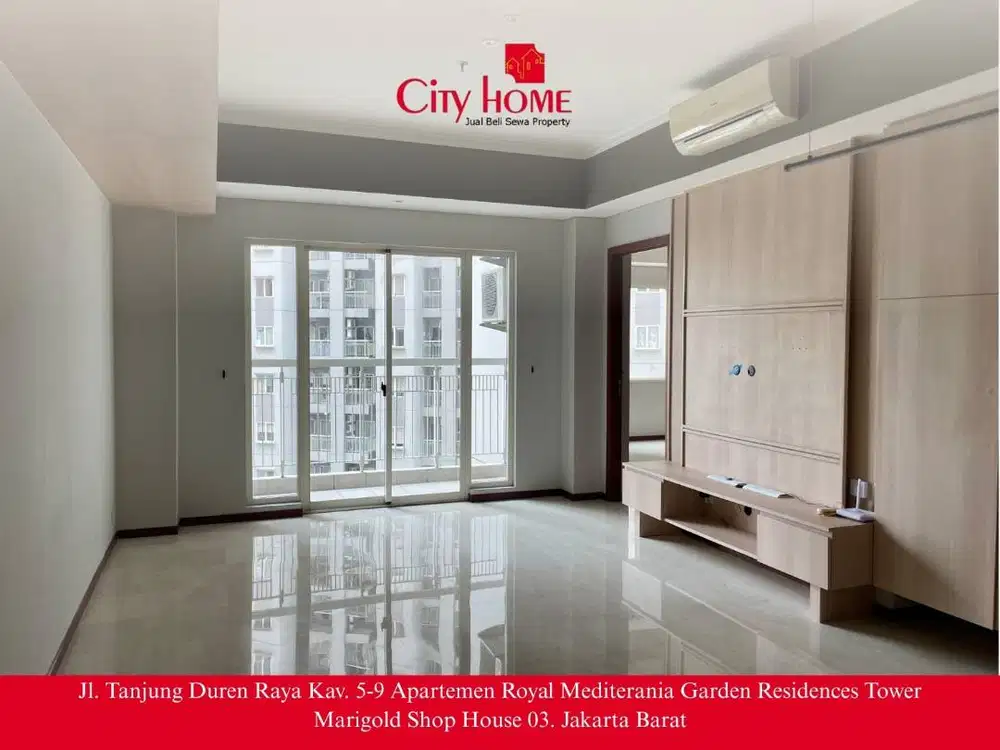 Jual Apartemen Unfurnished di Royal Mediterania Garden Residences