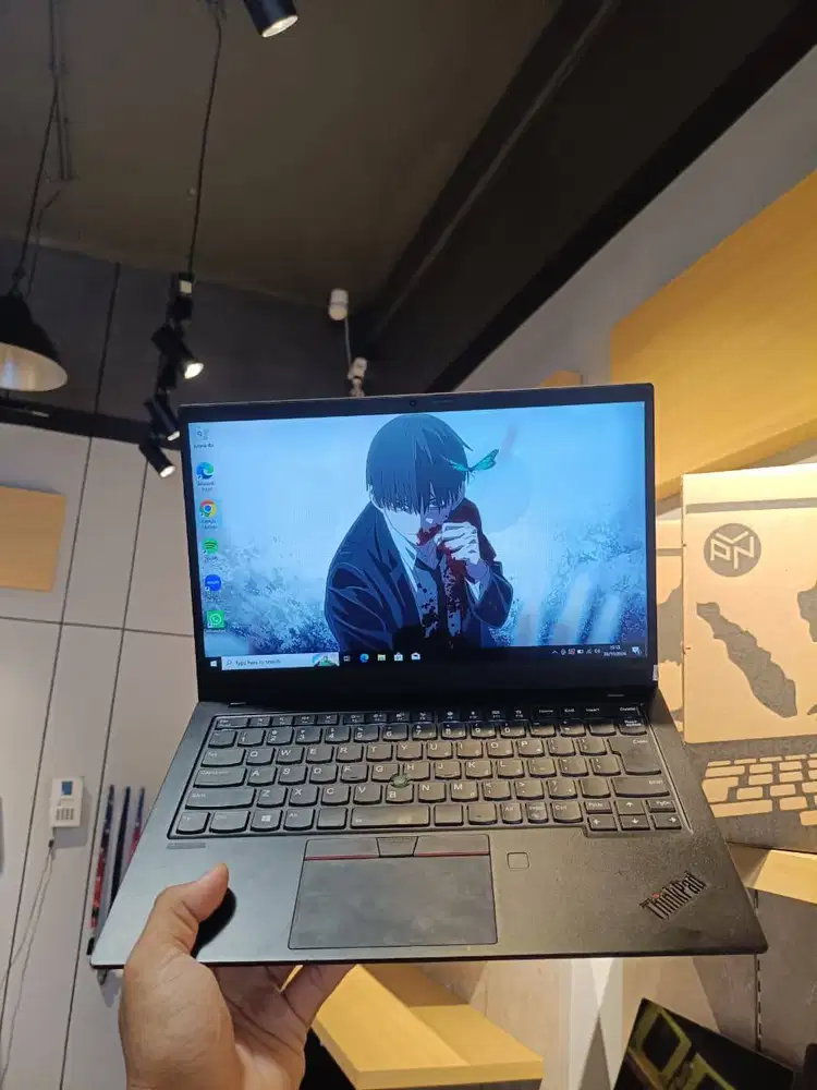 Jual BU!! Laptop Second Lenovo Thinkpad X1 Carbon 7Th 16/256 bisa nego