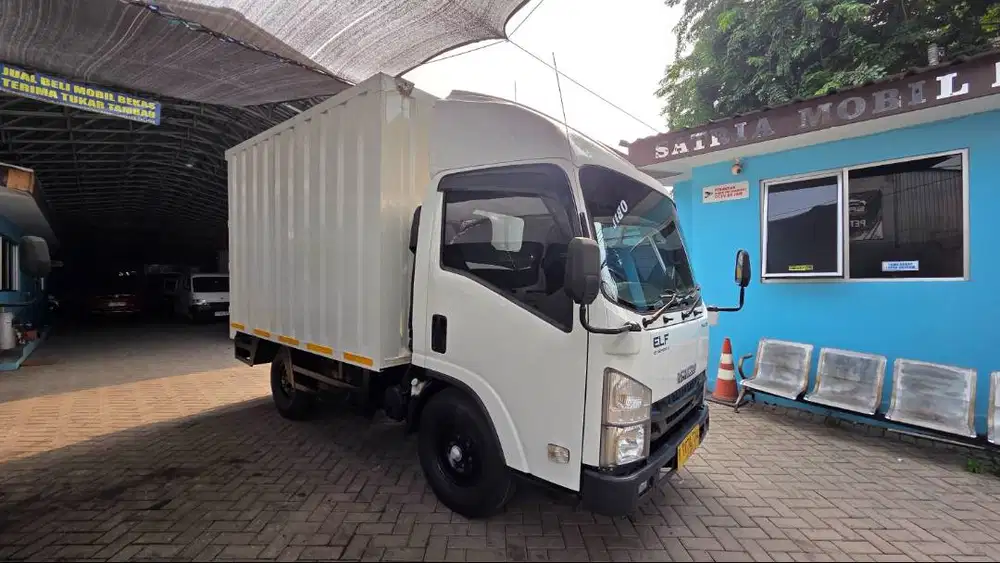 Isuzu Elf NLR 85 TX E4 120PS 4R Pwr Str + Box Besi Jumbo - 2022