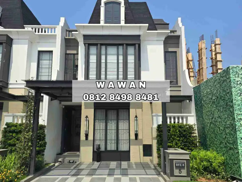 Rumah Parisian Termewah dengan Attic Room di Gading Serpong
