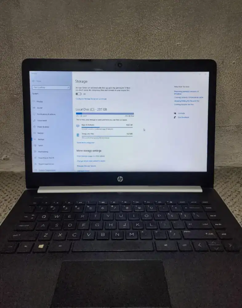 HP 14 CM AMD A4 RAM 4GB SSD 256GB
