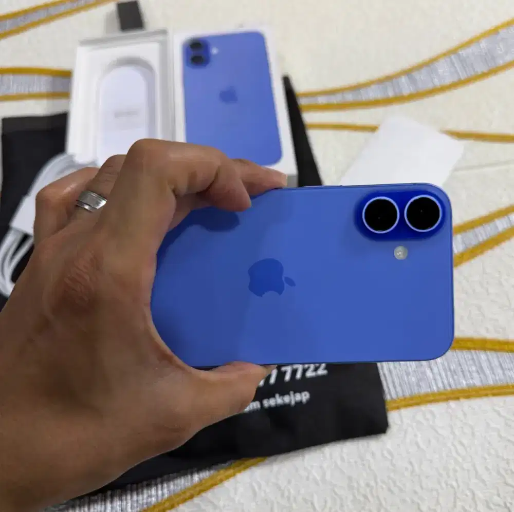 Iphone 16 Plus 256GB iBox Bekas Pakai Batre 100% Mulus Istimewa