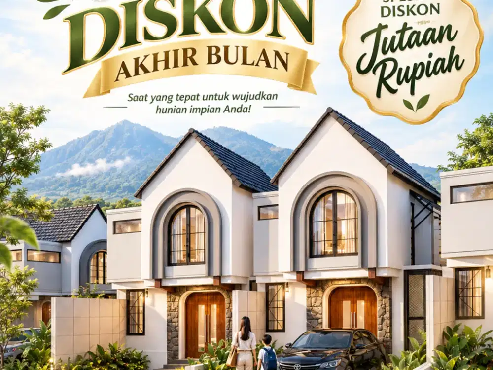 DISKON SPESIAL KHUSUS AKHIR BULAN UNIT PREMIUM DI KOTA BATU