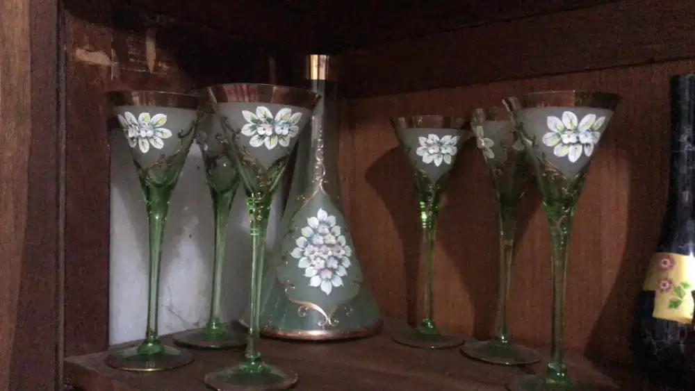 Bohemia Set Gelas (Decanter)