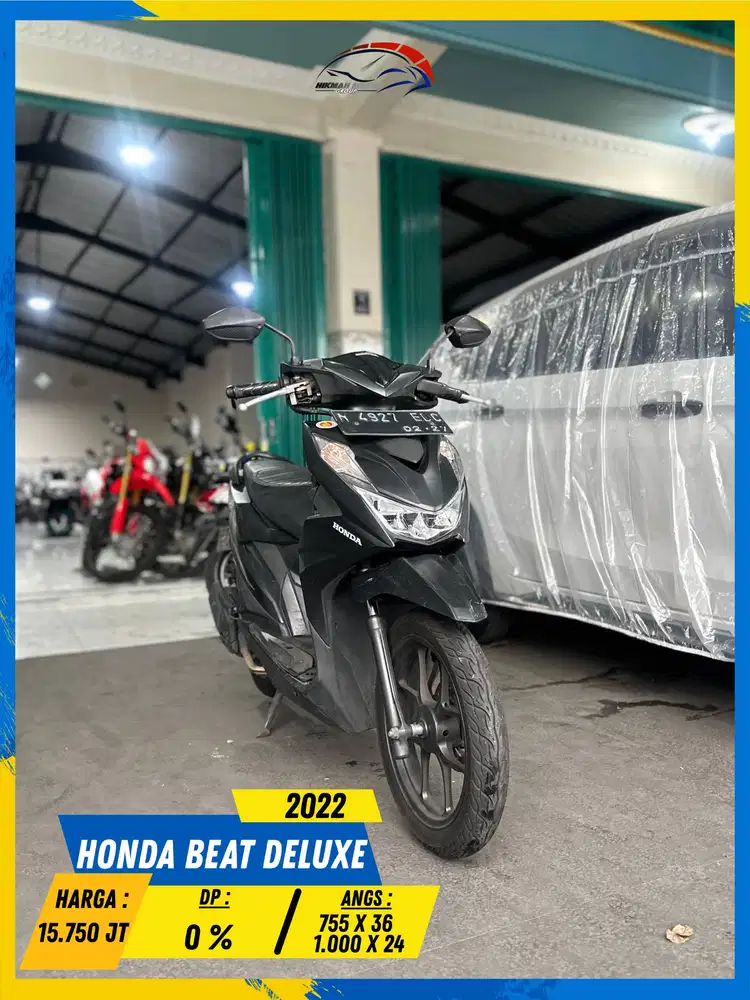 HONDA BEAT DELUXE 2022 SIAP ANGKUT MASZEHH HIKMAH MOTOR KEPUH