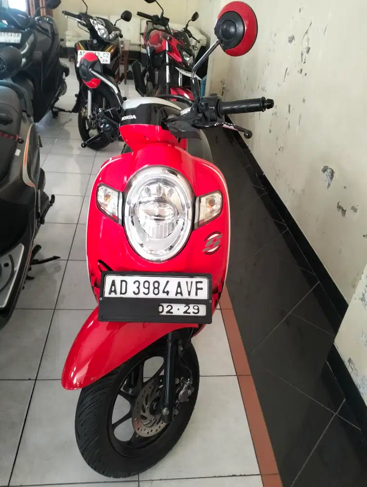 Honda Scoopy fi new murah