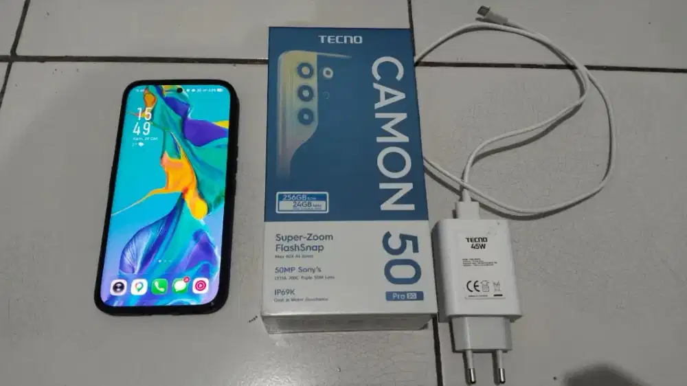 Dijual Tecno Camon 50 Pro 5G RAM 12/256