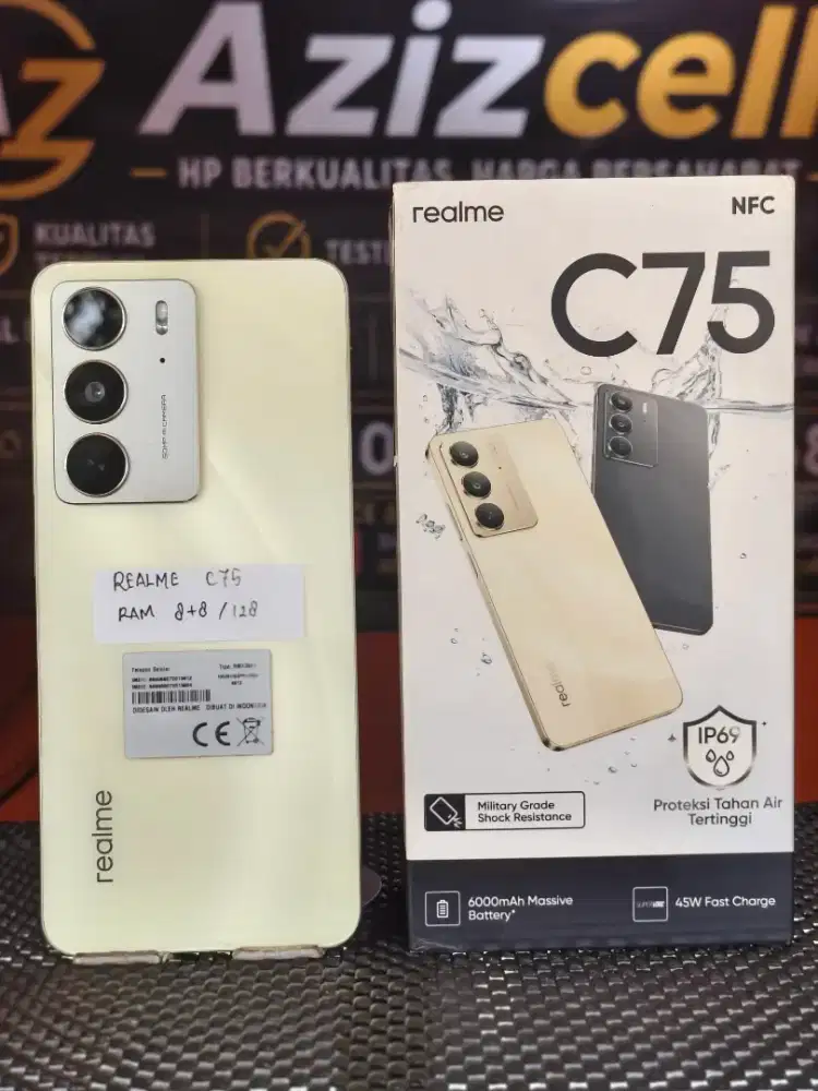REALME C75 RAM 8+8/128