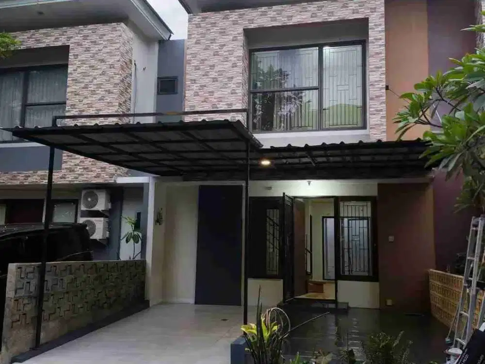 Rumah Cluster 2 Lantai di Premier Serenity Di Agus Salim Bekasi Sebrang SMAN  1  Bekasi