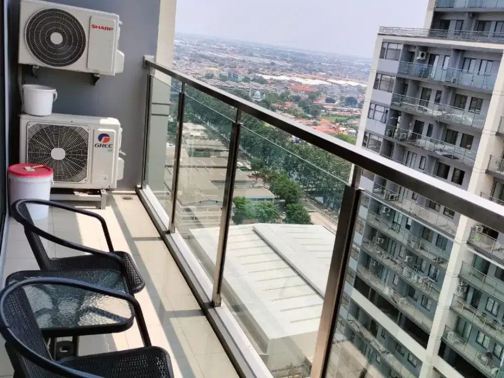 DISEWAKAN 3BR Apartemen Daan Mogot City
