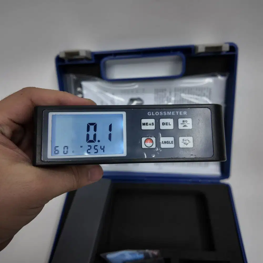 GM-268 Digital Gloss Meter 20°/60°/85° - Alat Ukur Kilap Permukaan Bek