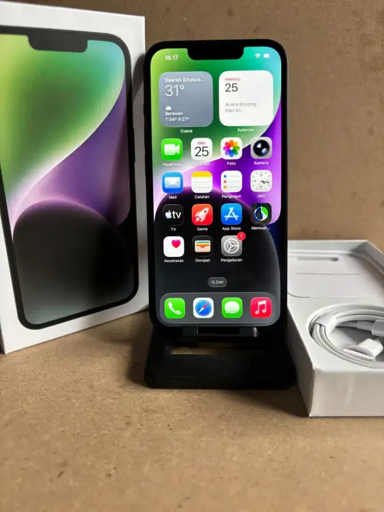 Iphone 14 128Gb Midnight Inter AllOperator Mulus NoMinus
