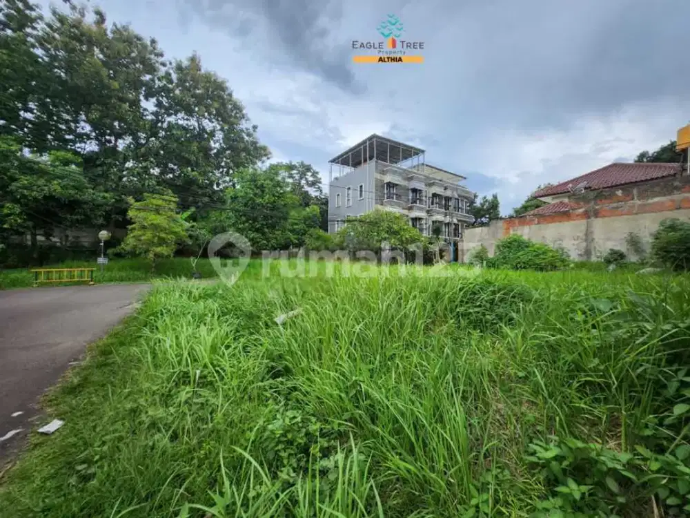 Dijual Tanah Kavling Siap Bangun Posisi Hoek di Griya Loka BSD