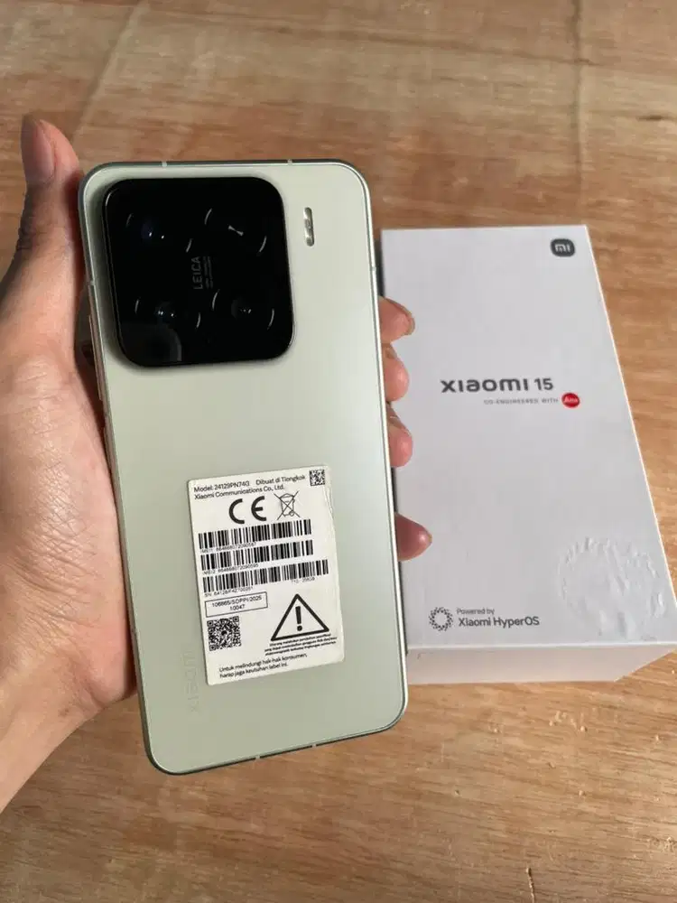Xiaomi 15 12/256 5G Mulus Terawat Fullset