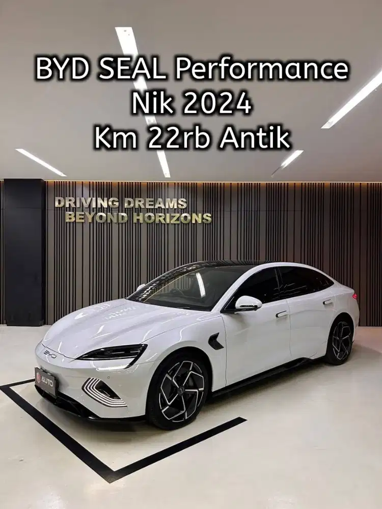 BYD Seal Performance EV AT 2025 Putih Km22rb Nik 2024 B1766FNO