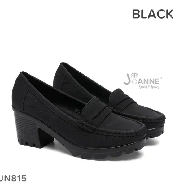 JOANNE FOOTWEAR Chunky Wedges Shoes Kerja Sepatu Wanita #JN815