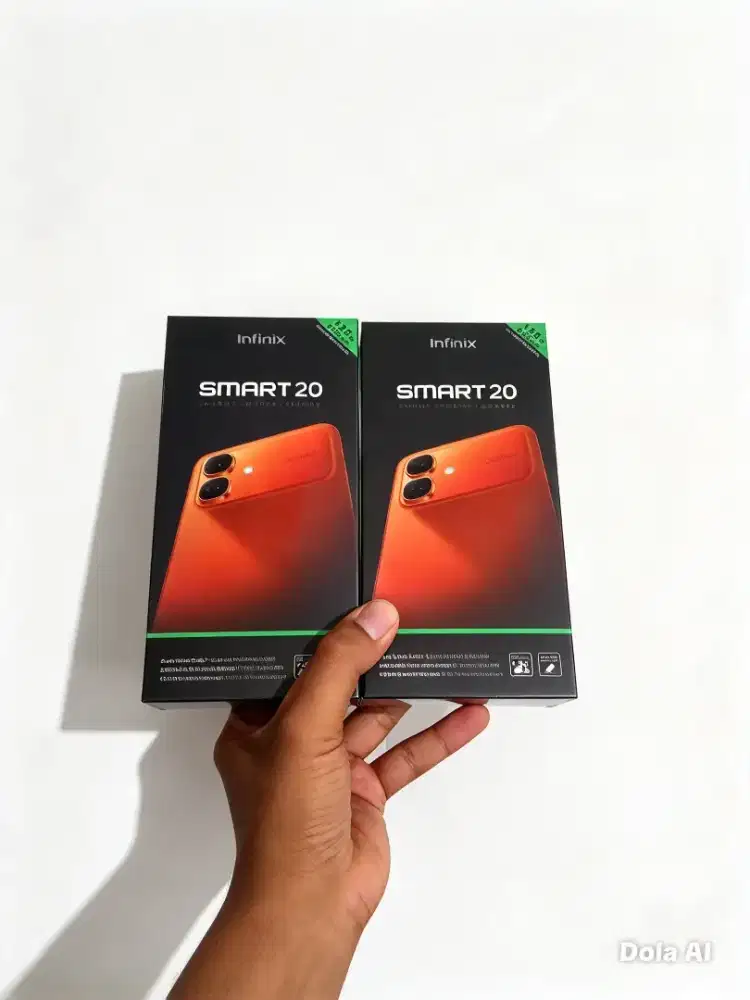 [ Fast respon WA ] Infinix Smart 20 4+4/128 Garansi resmi 1thn