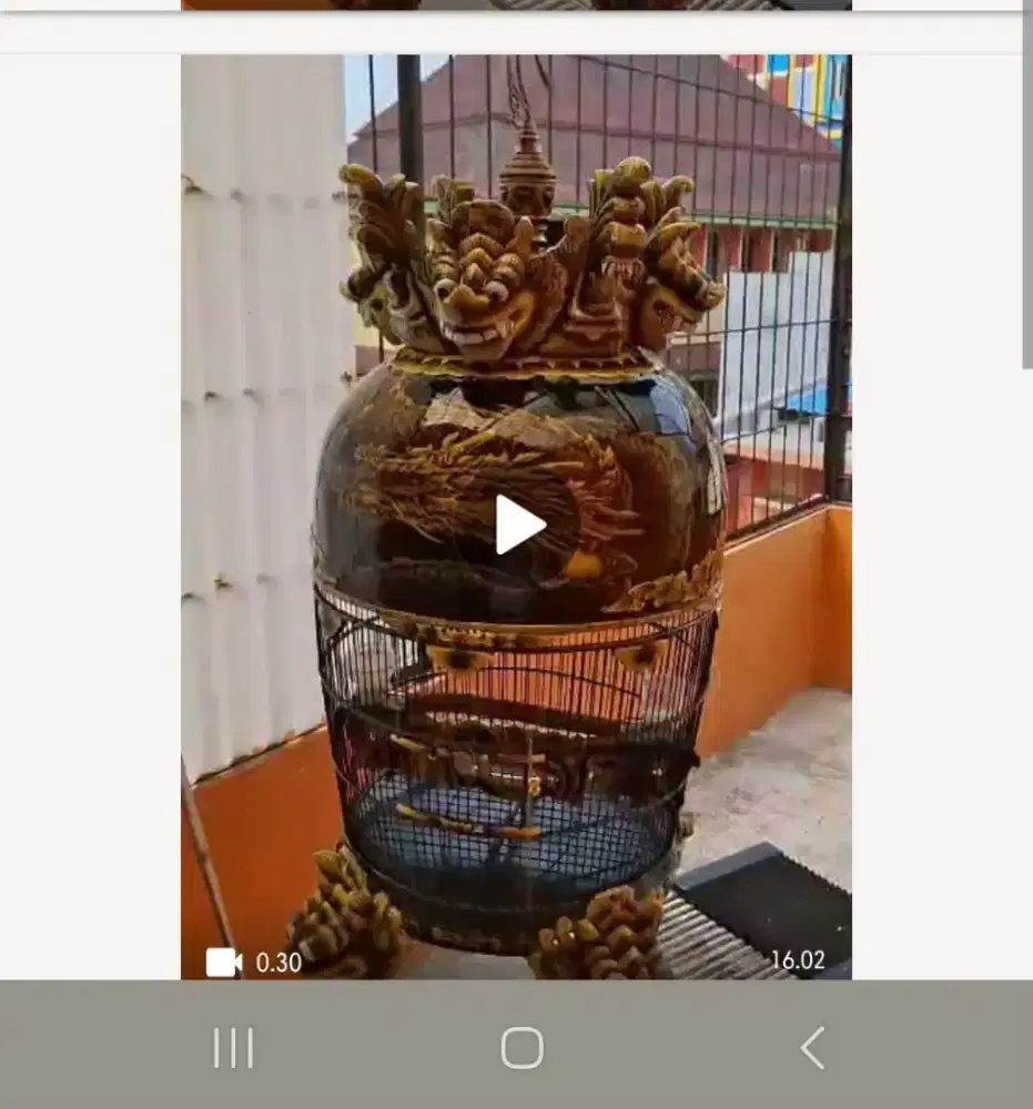 3 KANDANG BURUNG PERKUTUT