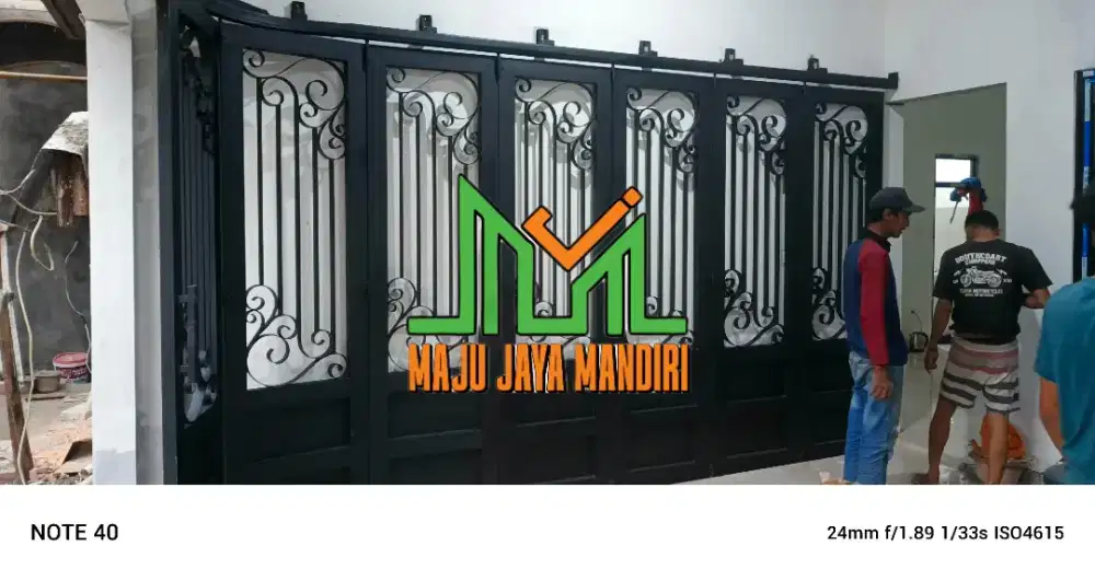 Pintu sleding model klasik