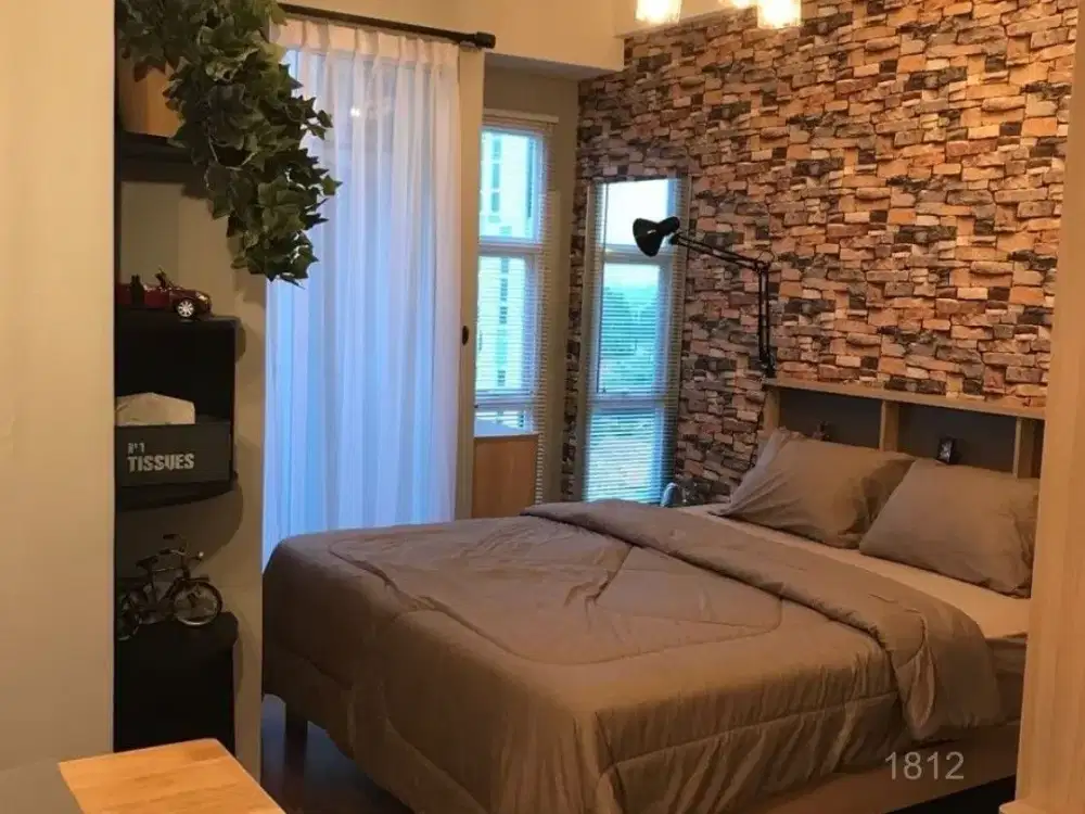 Studio Corner Akasa Kirana Tower Lantai 6, Furnished Siap Huni