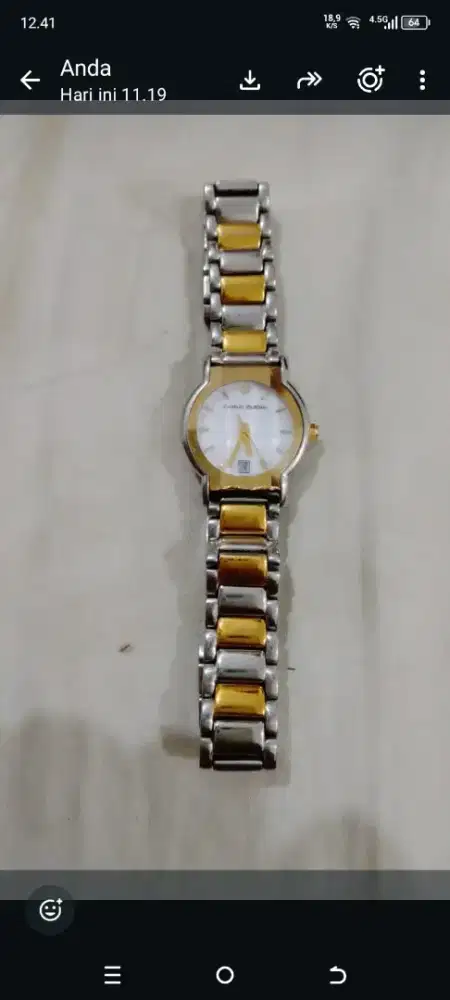 Jam tangan merk charles jourdan